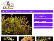 Tablet Screenshot of gardenislandorchidsociety.org